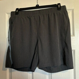 Skora Qwick-Dry men’s gray 6” inseam athletic shorts size XL